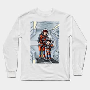 Äventyr: Out the Airlock! Long Sleeve T-Shirt